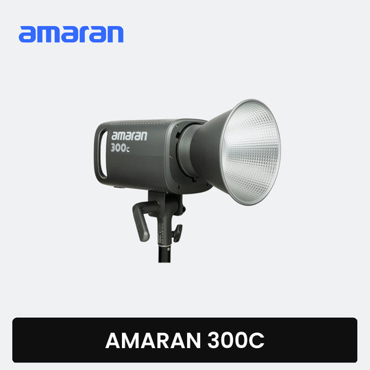 amaran 300c RGB LED Monolight (Grey, Dark Grey & White)
