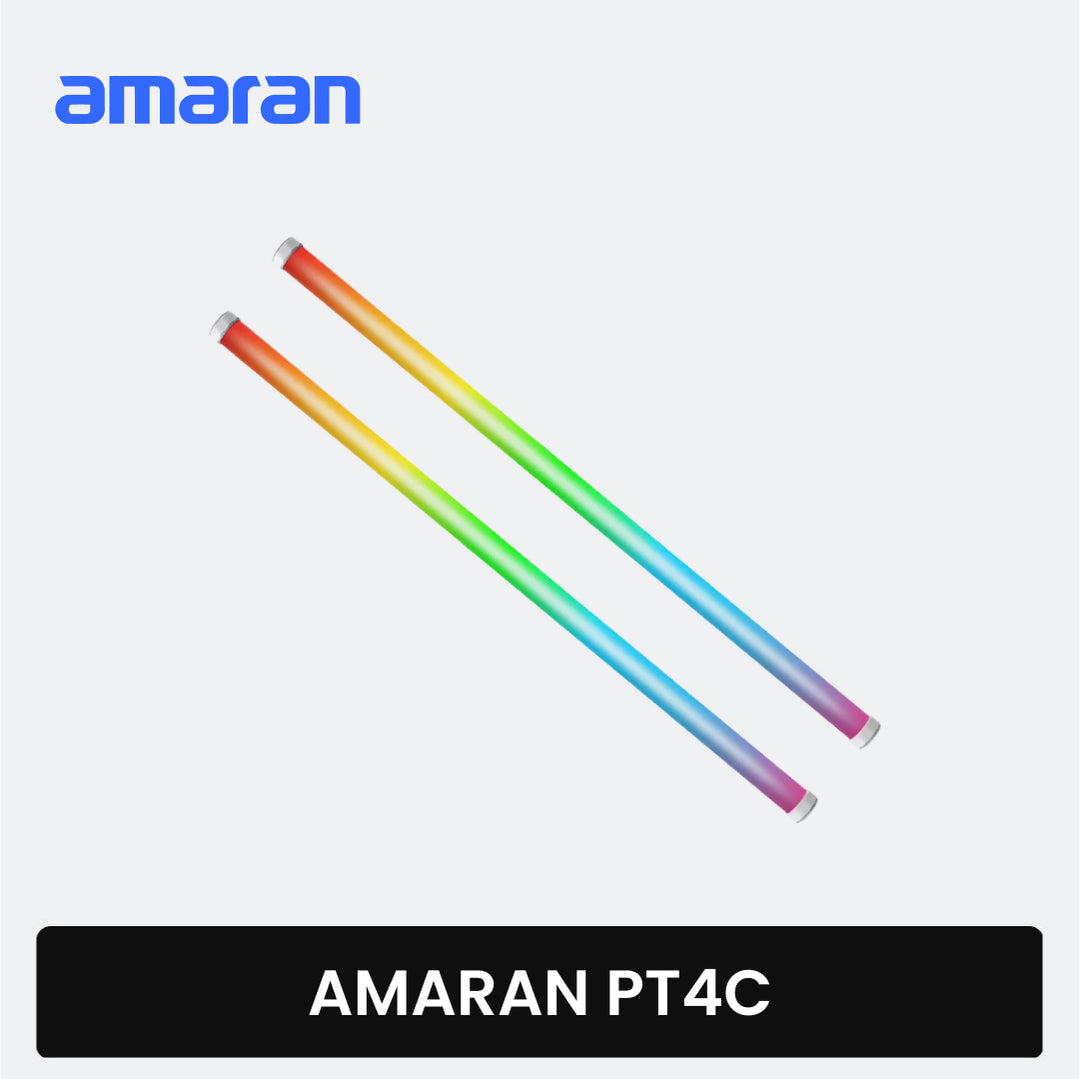 amaran PT4c RGB LED Pixel Tube Light (4')