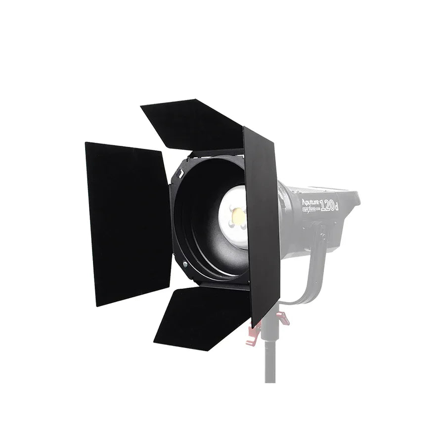 Aputure F10 Barndoors for LS 600d Fresnel Attachment - Red Dot Photo