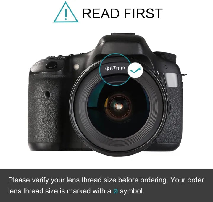 K&F Concept Ultra Slim Multi Coated Variable Neutral Density Filter ND2 - ND400