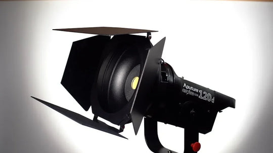 Aputure F10 Barndoors for LS 600d Fresnel Attachment - Red Dot Photo