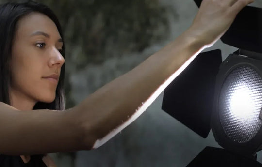 Aputure F10 Barndoors for LS 600d Fresnel Attachment - Red Dot Photo