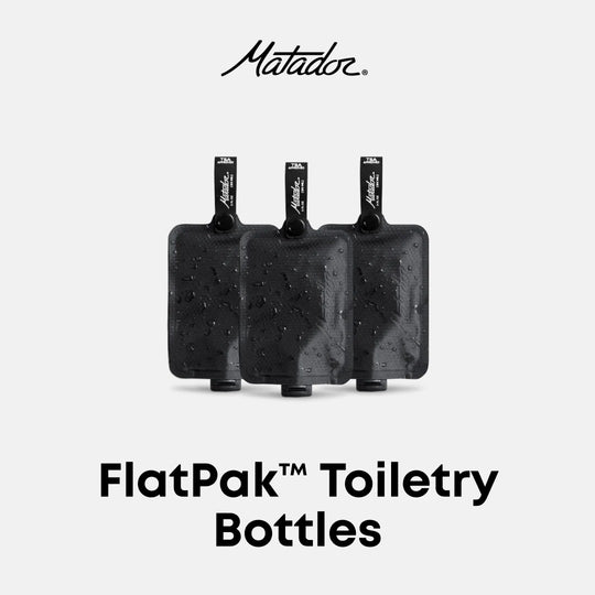 Matador FlatPak Toiletry Bottle 3-Packs