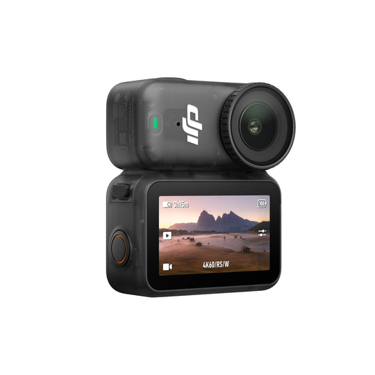 DJI Osmo Nano camera on white background