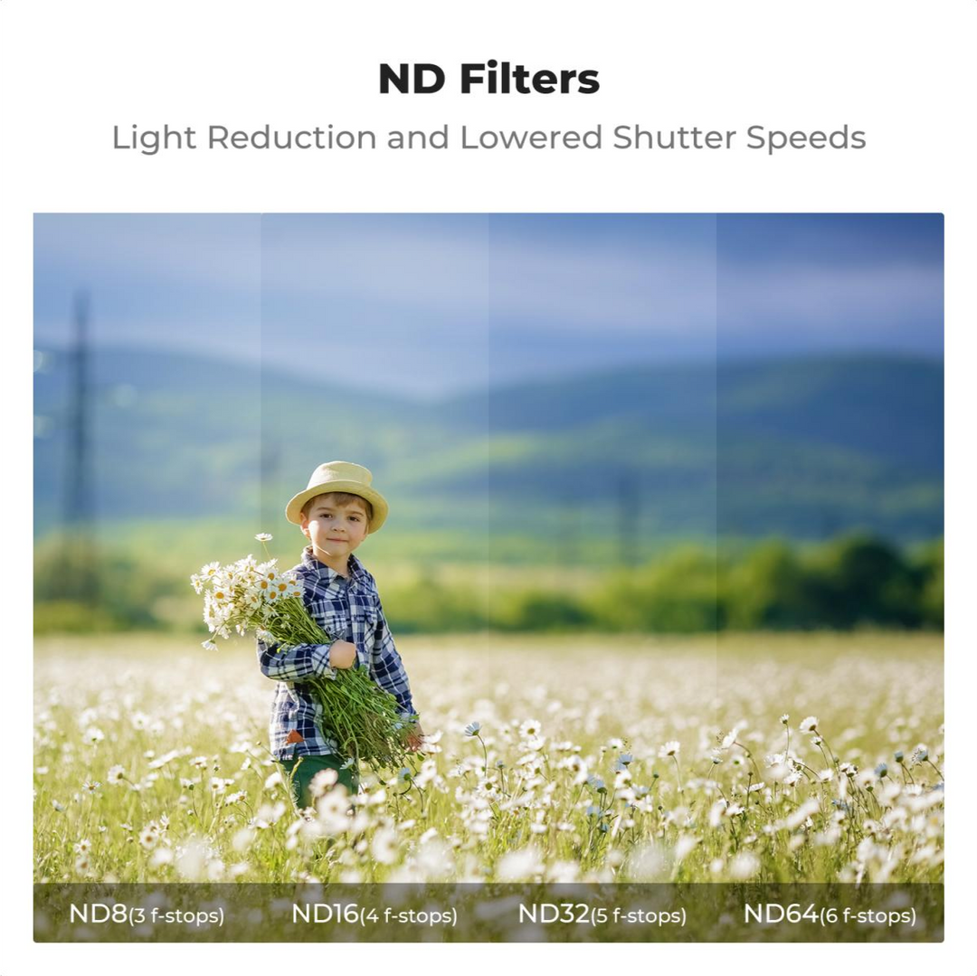 K&F Concept DJI NEO ND & CPL Filter Set 6-Pack