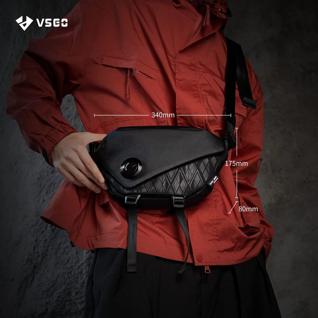 VSGO V-BP05L Black Snipe Camera Daily Shoulder Bag 4L