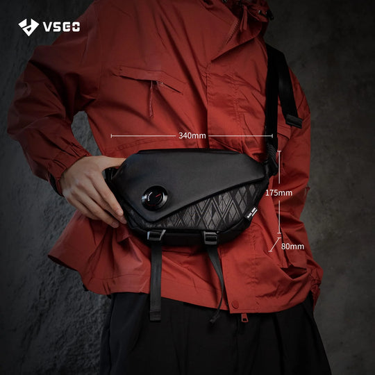VSGO V-BP05L Black Snipe Camera Daily Shoulder Bag 4L