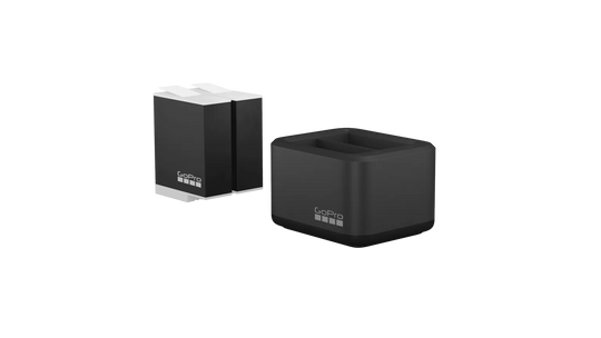 GoPro Dual Battery Charger and 2 x Enduro Battery for HERO 9 - HERO 12