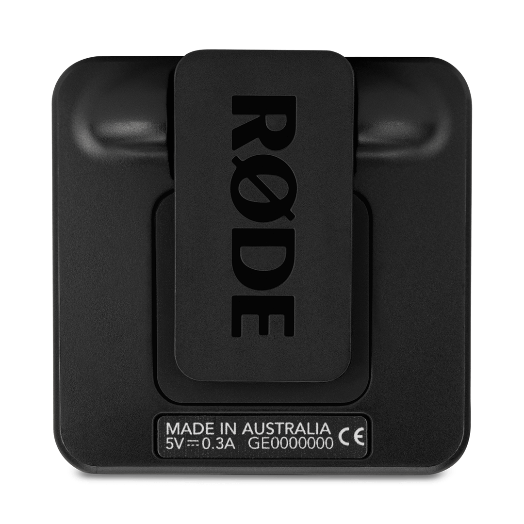 Rode Wireless GO II Single set Compact Digital Wireless Microphone System Recorder 2.4 GHz Black