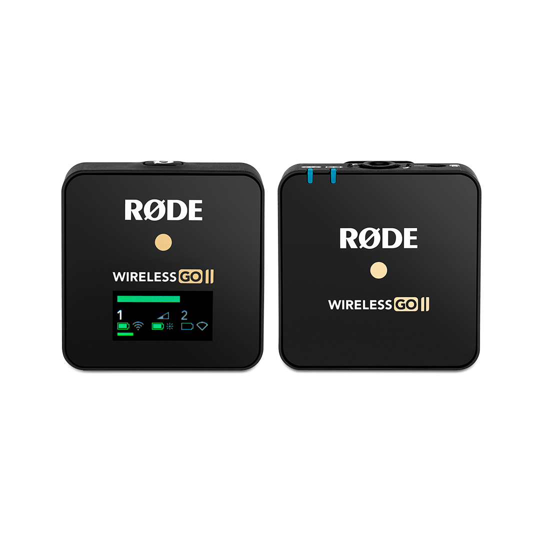 Rode Wireless GO II Single set Compact Digital Wireless Microphone System Recorder 2.4 GHz Black