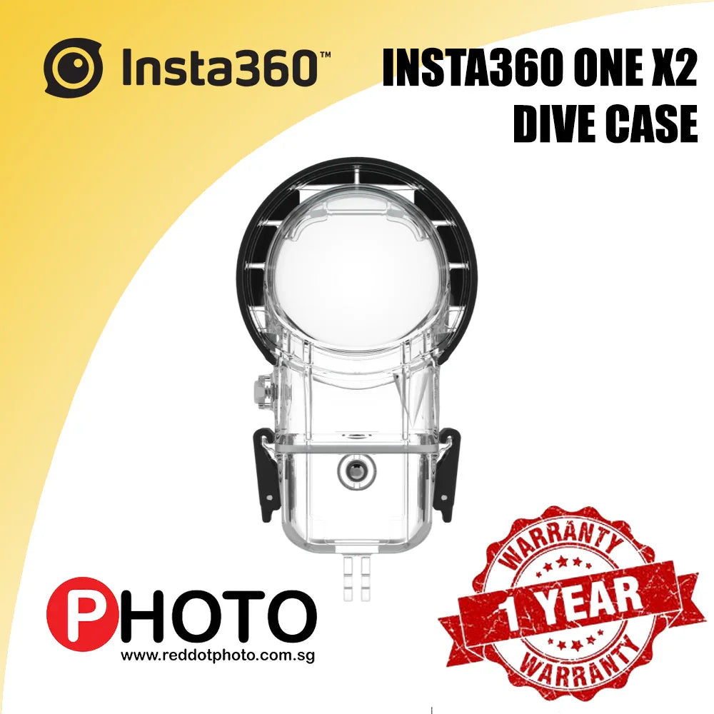 Insta360 Dive Case for ONE X2 Camera - Red Dot Photo