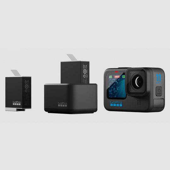 GoPro Dual Battery Charger and 2 x Enduro Battery for HERO 9 - HERO 12