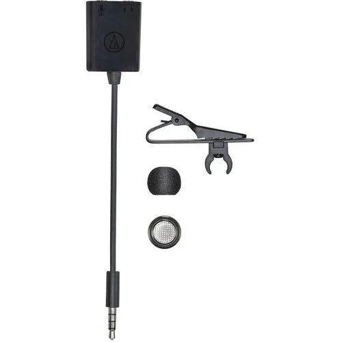Audio-Technica Consumer ATR3350XiS Omnidirectional Condenser Lavalier Microphone for Smartphones