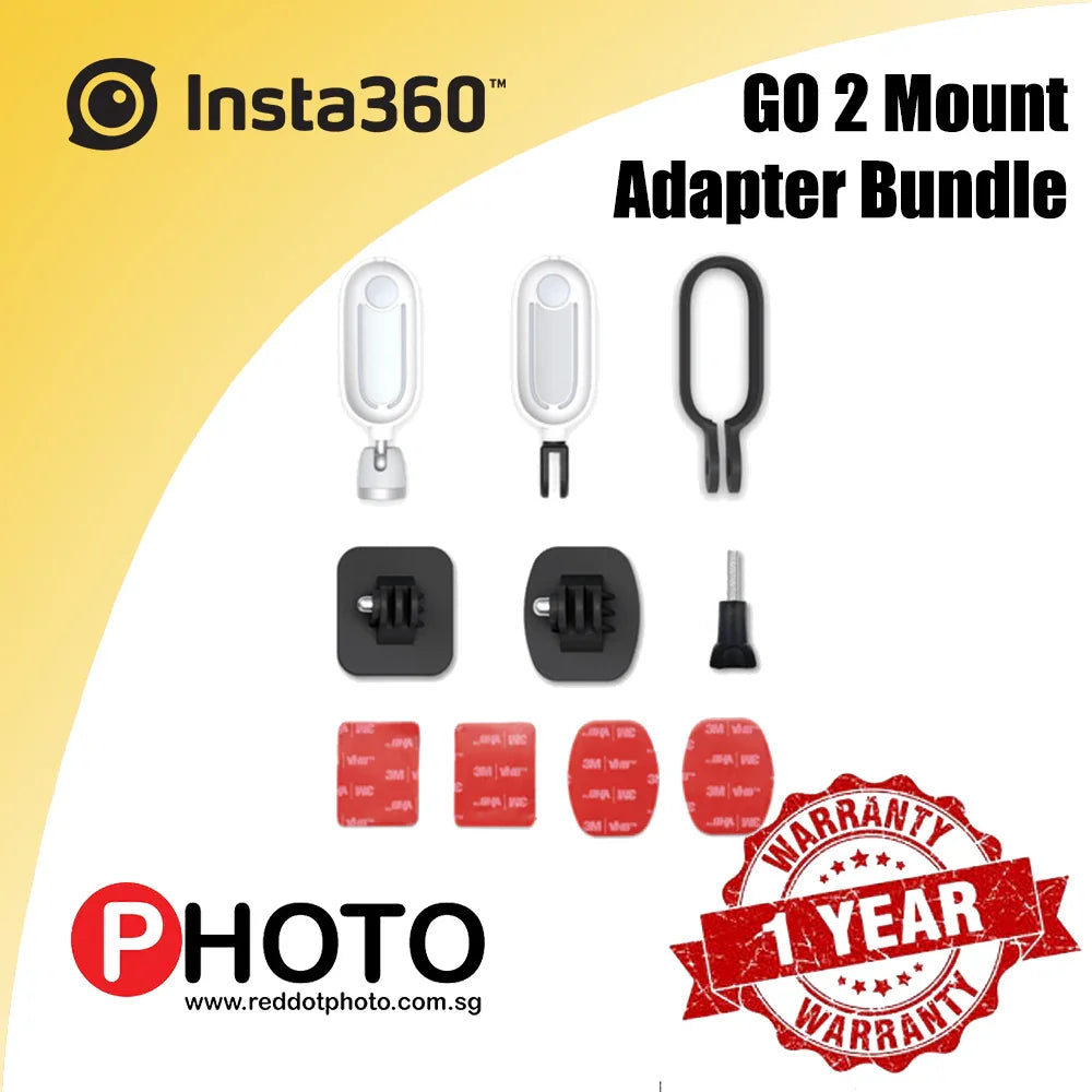 Insta360 GO 2 Mount Adapter Bundle - Red Dot Photo
