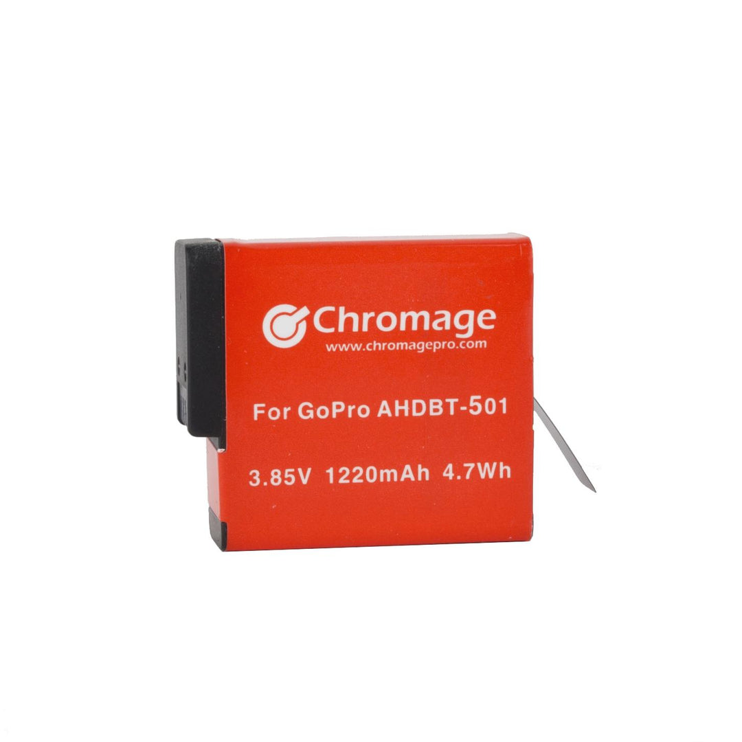 GoPro Hero 5/6/7 Rechargeable Battery (Chromage AHDBT-501)