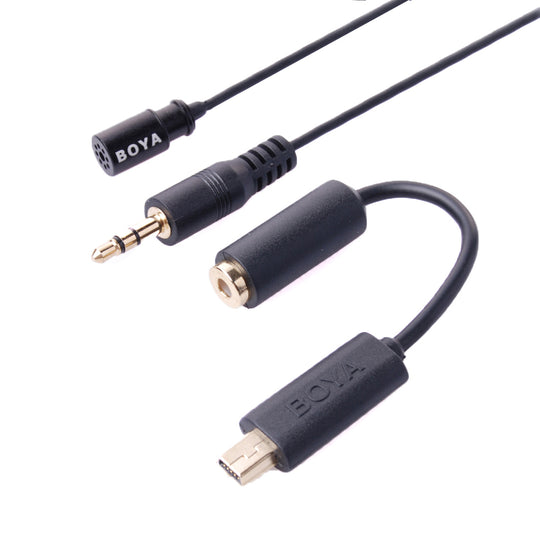 BOYA LM-20 Lavalier Microphone for GoPro