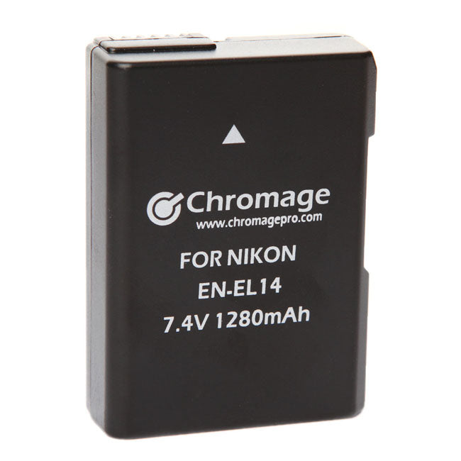 Chromage EN-EL14 Battery for Nikon DSLRs