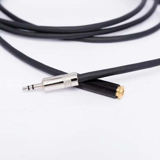 Belden Audio Cable 3.5mm TRS Jack Female to Male Audio Extension Cable (3.0 meters) Neutrik - Red Dot Photo
