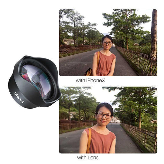 ULANZI 65mm HD Telephoto Portrait Phone Camera Lens with 17mm Clip for iPhone Samsung Android HUAWEI Mobile Smartphone T - Red Dot Photo