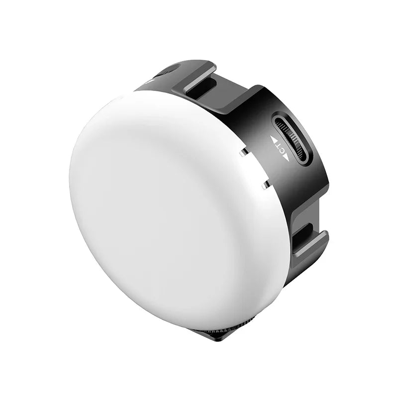 Ulanzi VL69 Bi-Color Mini Round Video Light - Red Dot Photo