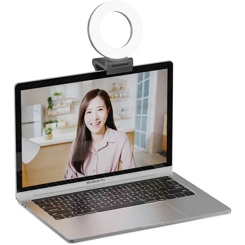 VIJIM CL07 CL-07 Ring Video Conference Light for Monitors and Laptops Tabletop Light - Red Dot Photo