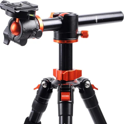 K&F Concept SA254T2 Lightweight Aluminum Compact Tripod - Red Dot Photo