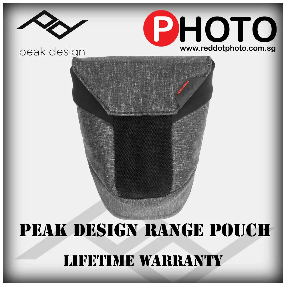 Peak Design Range Pouch (Medium, Charcoal) - Red Dot Photo