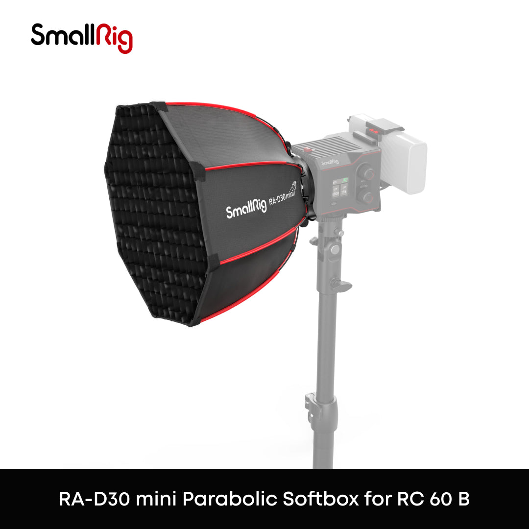 Smallrig RA-D30 mini Parabolic Softbox – Red Dot Photo