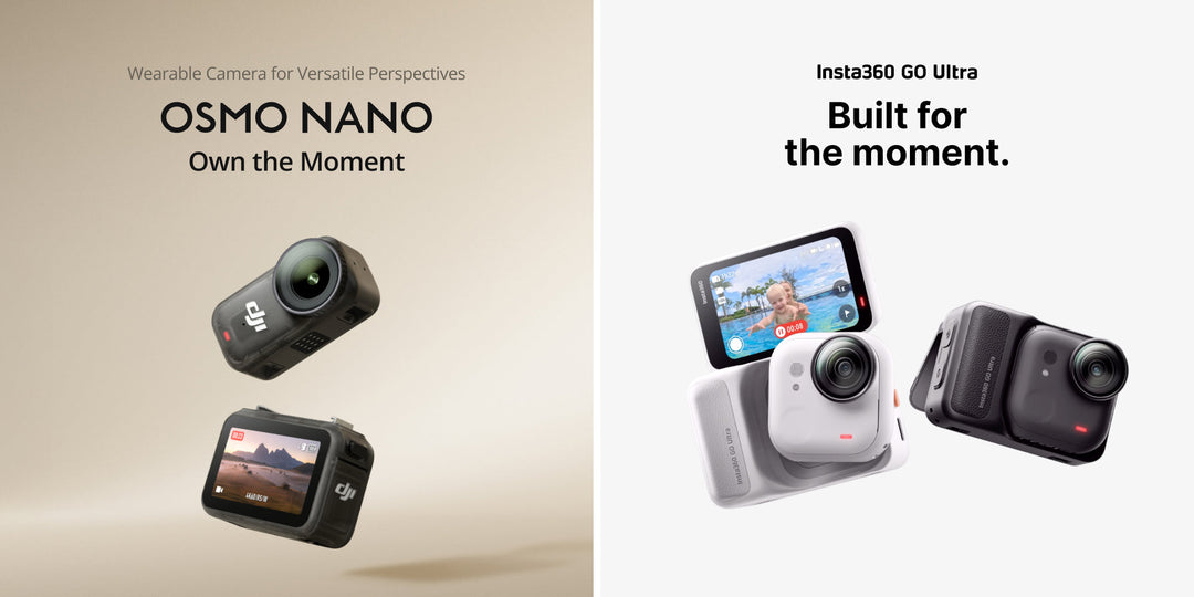 DJI Osmo Nano vs. Insta360 GO Ultra: Which Tiny Action Cam is Right for You?