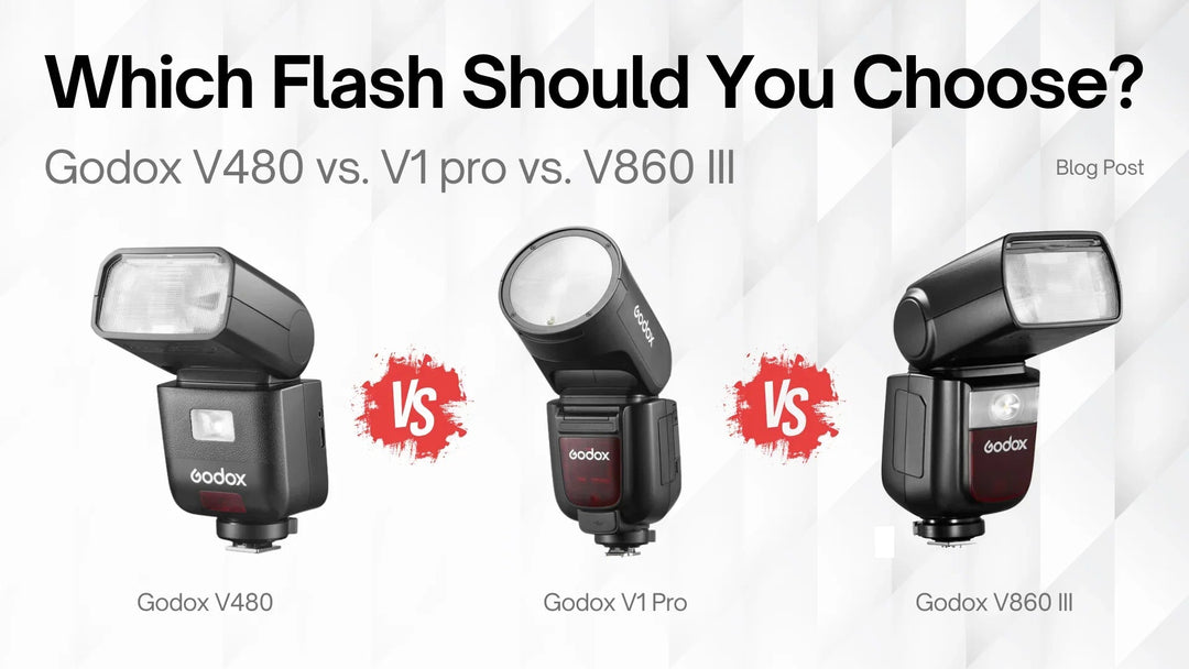 Godox V480 vs. V1pro vs. V860 III: Which Flash Should You Choose?