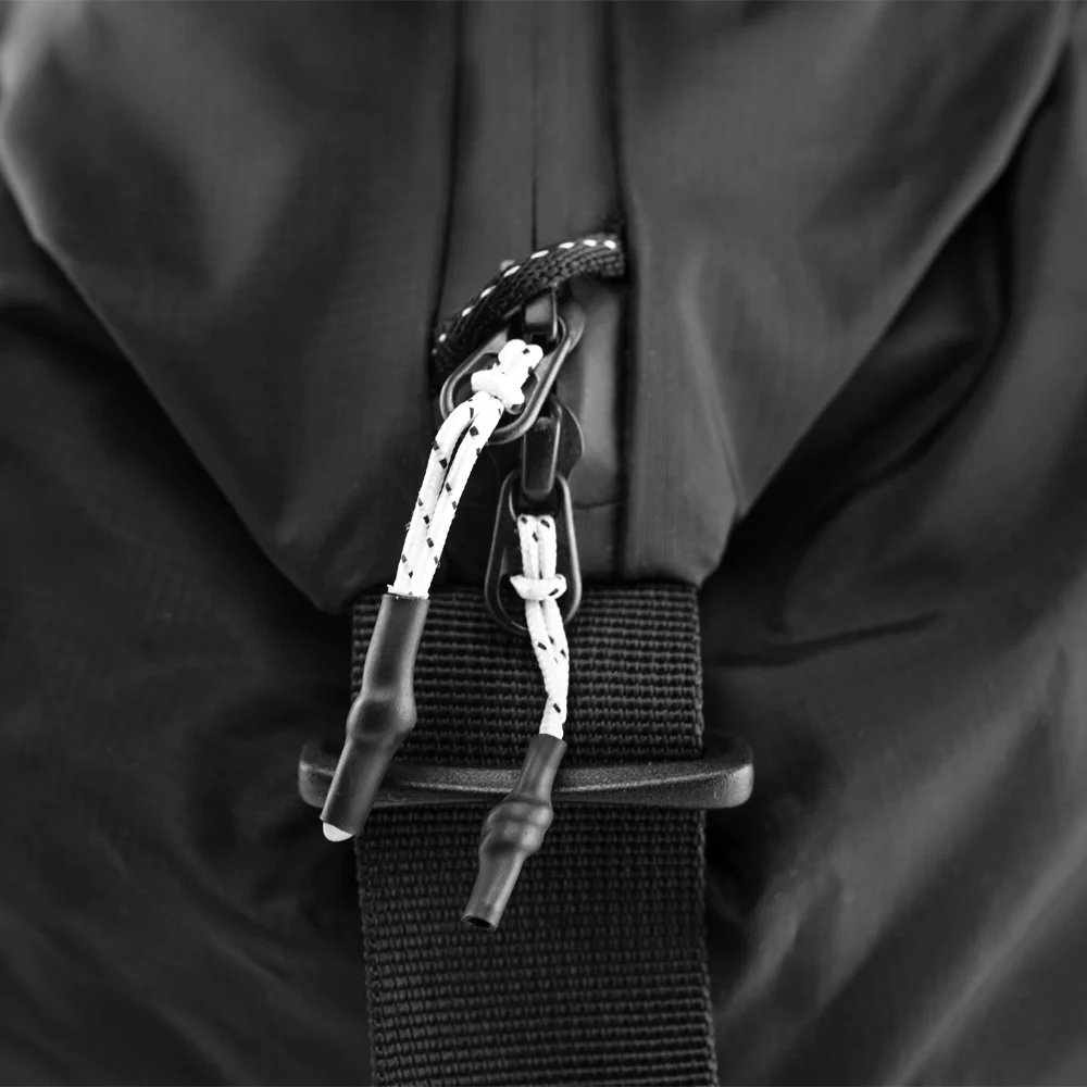 Close up shot of Matador ReFraction Packable Duffle bag