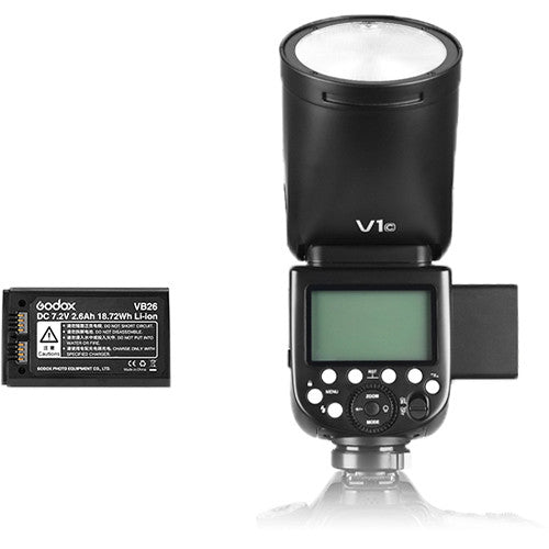 Godox V1 Speedlight V1S TTL HSS 1/8000s Li-ion Battery Speedlite Flash