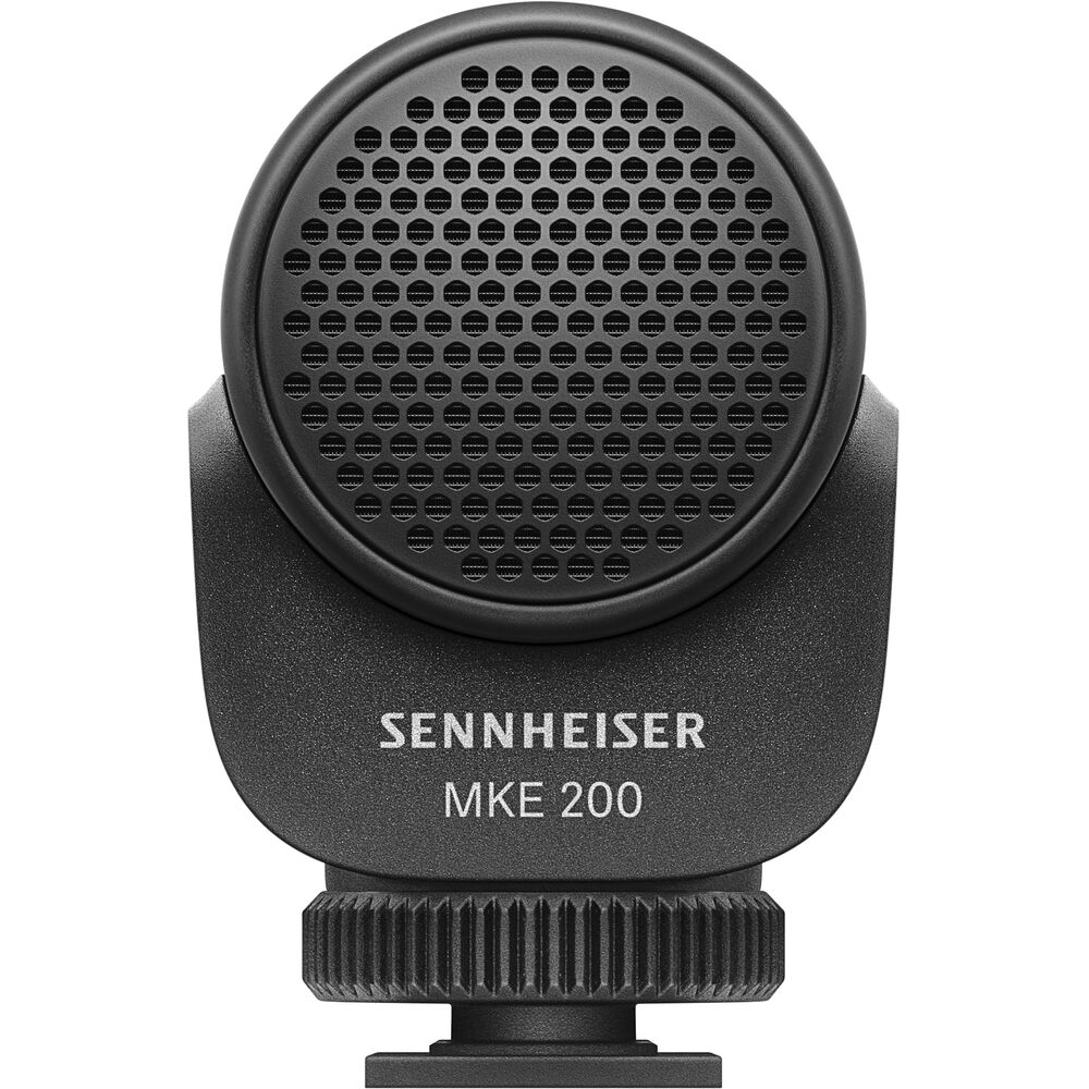 Sennheiser MKE 200 MKE200 Mobile Kit Ultracompact Camera-Mount Directional Microphone with Smartphone Recording Bundle