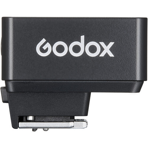 Godox camera flash on a white background