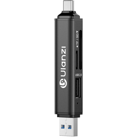 Black USB adapter with Ulanzi logo on a white background