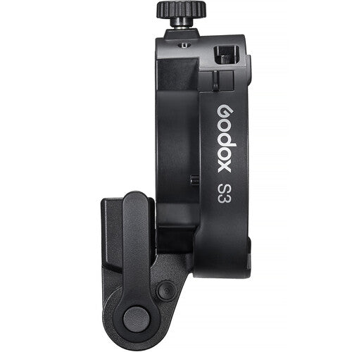 Godox S3 Speedlite Bracket on a white background