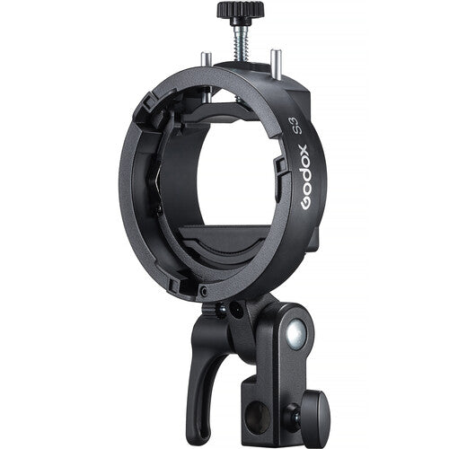 Godox S3 Speedlite Bracket on a white background