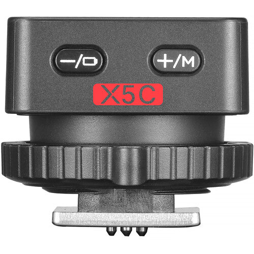Godox X5 receiver on a white background.