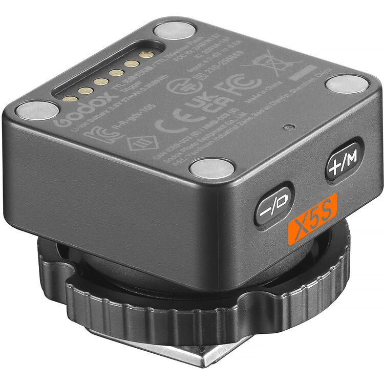 Godox X5S receiver on a white background.