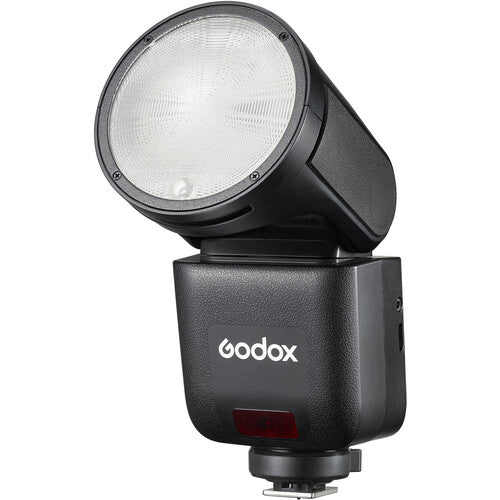 Godox studio flash light on a white background