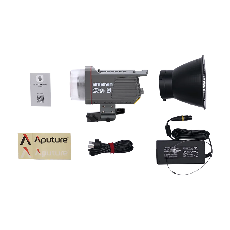 amaran 200X S COB Bi-Color LED Video Light with New Dual Blue Light Chipset Bowen Mount by Aputure