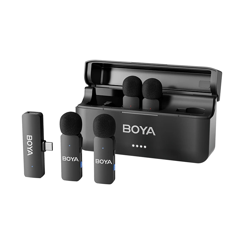 Boya BY-V4U 4-Channel Mini Wireless Microphone (Type-C)