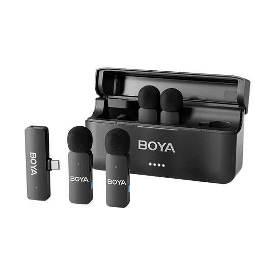 Boya BY-V4U 4-Channel Mini Wireless Microphone (Type-C)
