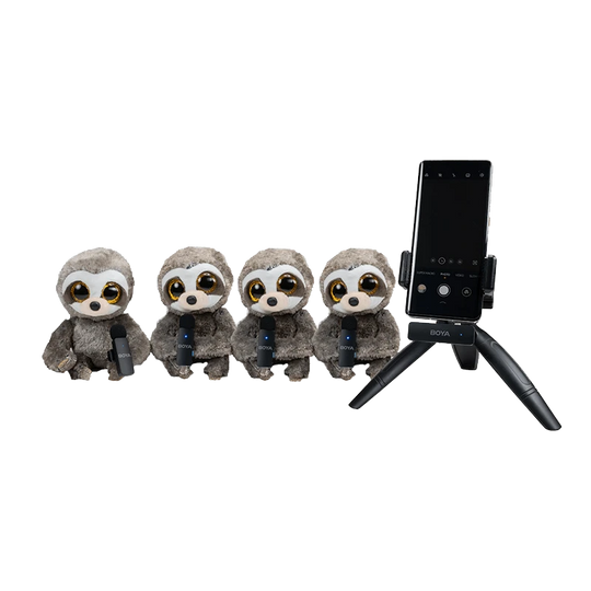 Boya BY-V4U 4-Channel Mini Wireless Microphone (Type-C)