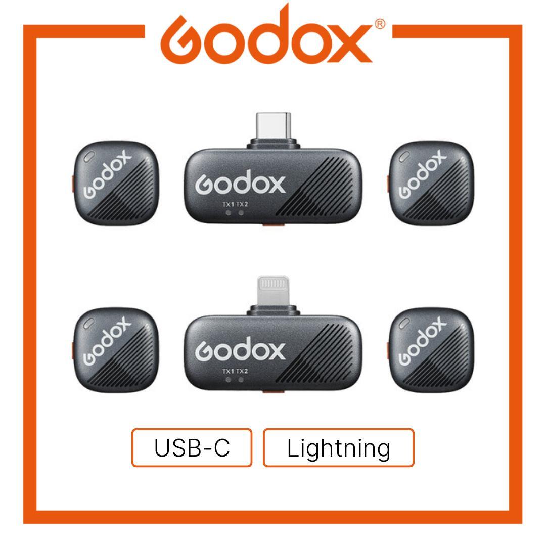 Godox Cube-S 双人无线麦克风系统（2.4GHz）