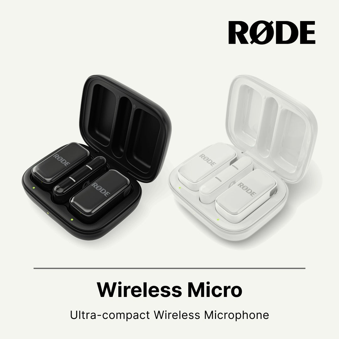 Rode Wireless Micro - Portable Wireless Mic for Content Creators – Red ...