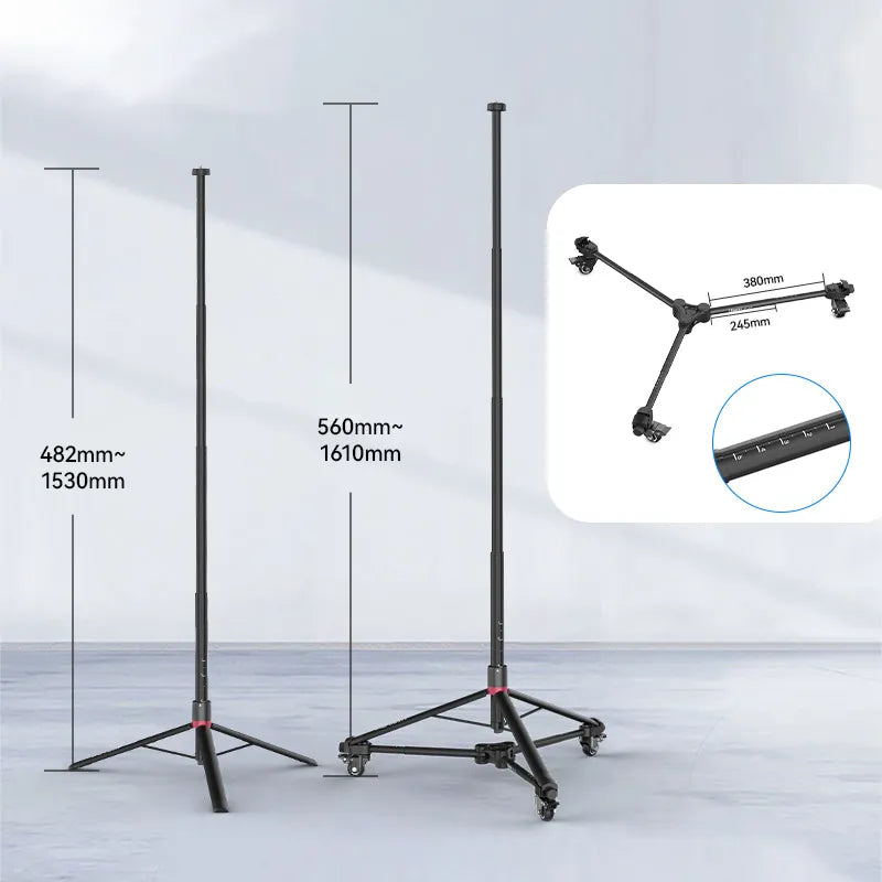 Ulanzi AT-03 Portable Tripod and Tripod Dolly Kit