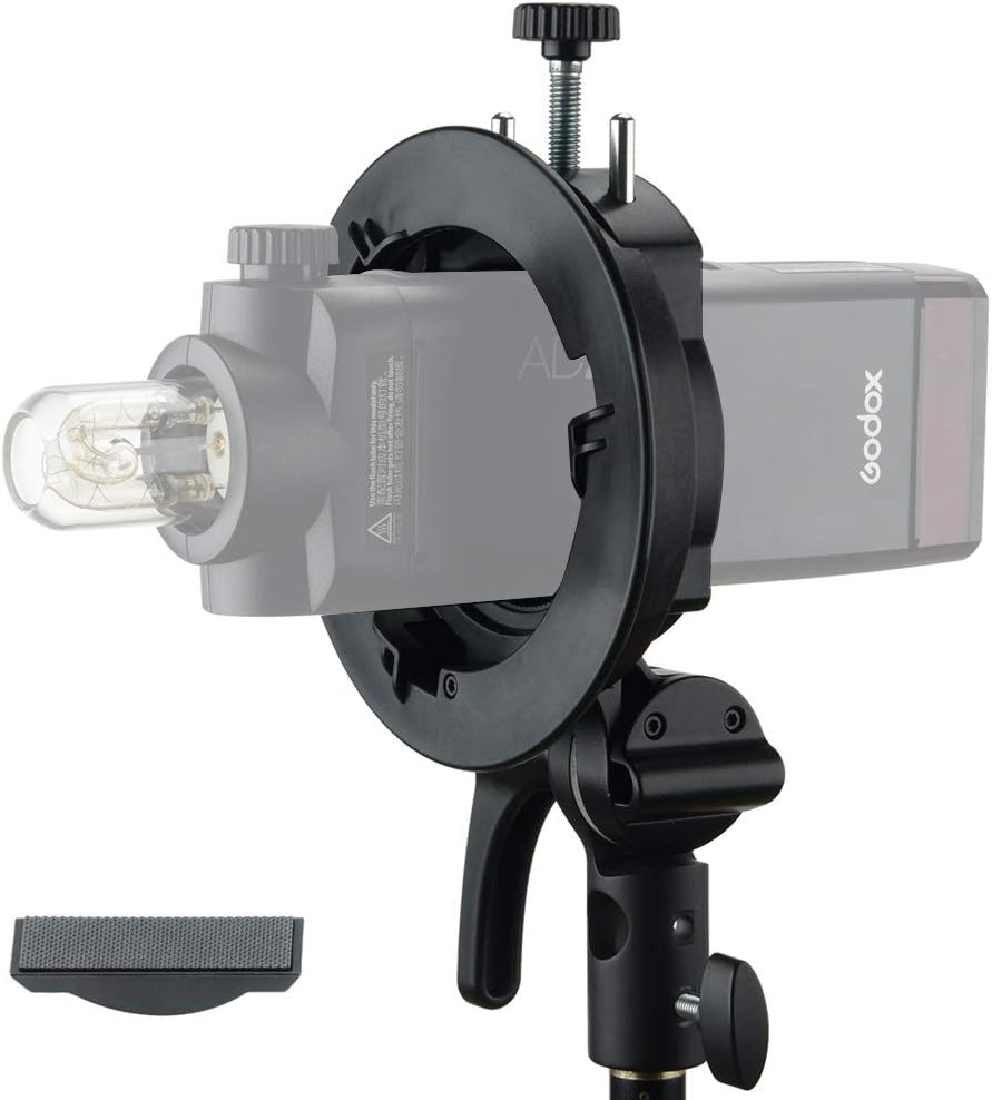 Godox Speedlite Bracket S2 mount to Bowen adaptor