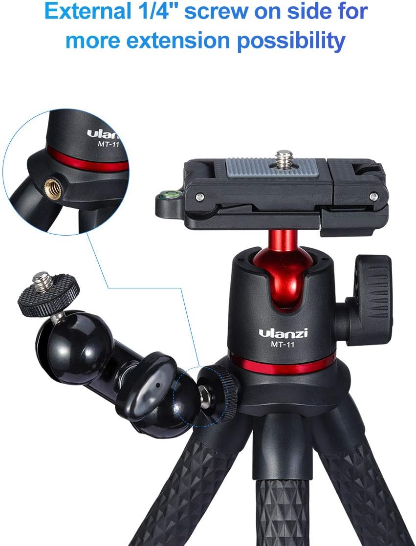 Ulanzi MT-11 MT 11 多功能大猩猩式便携式三脚架，适用于相机和智能手机支架