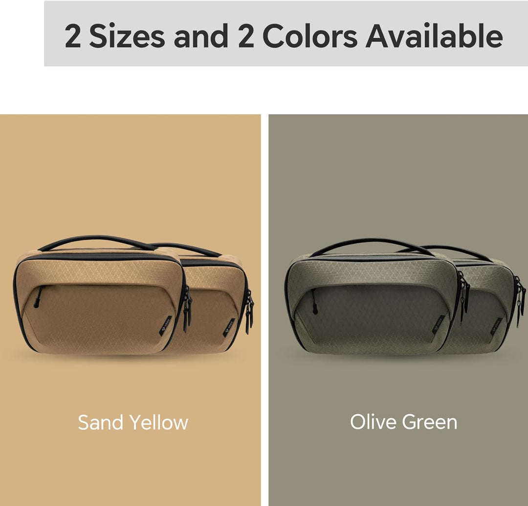 VSGO Tech Pouch Yellow Brown